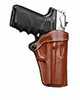 Hunter Open Top Holster with S&W M&P Shield, Brown